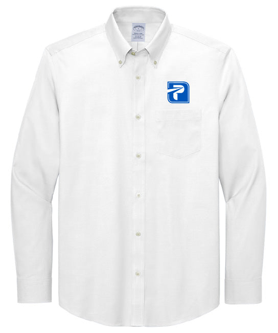 Brooks Brothers® Wrinkle-Free Stretch Pinpoint Shirt - BB18000