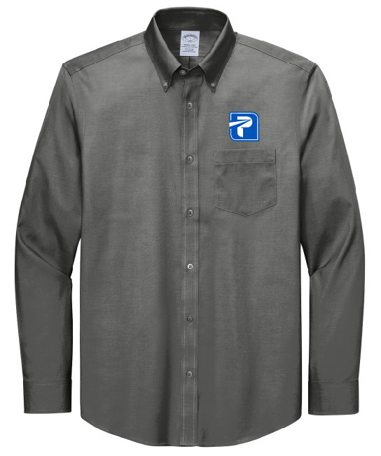 Brooks Brothers® Wrinkle-Free Stretch Pinpoint Shirt - BB18000