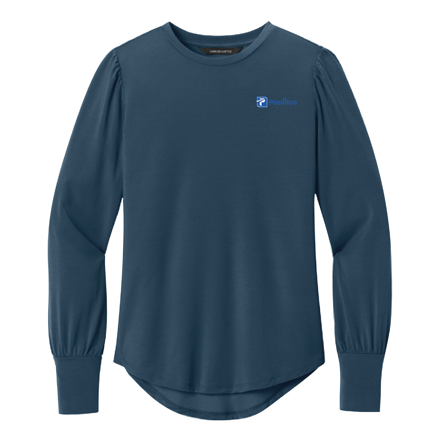 Mercer+Mettle® Women’s Stretch Jersey Long Sleeve Blouson Top