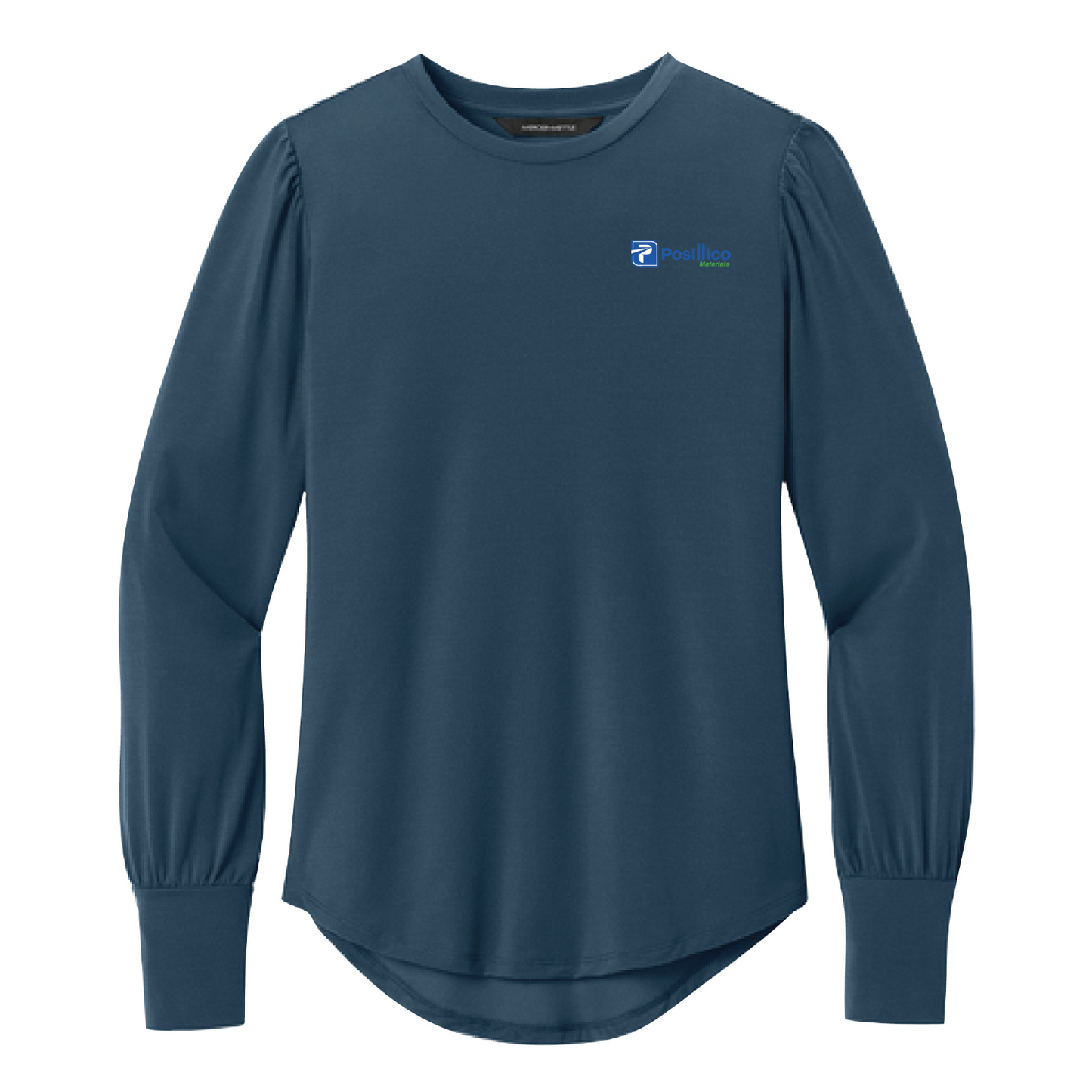 Mercer+Mettle® Women’s Stretch Jersey Long Sleeve Blouson Top