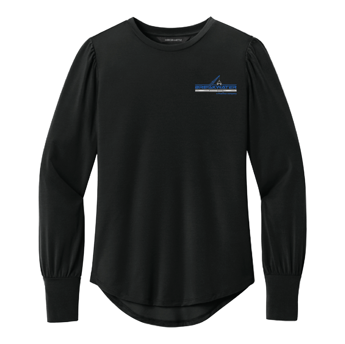 Mercer+Mettle® Women’s Stretch Jersey Long Sleeve Blouson Top