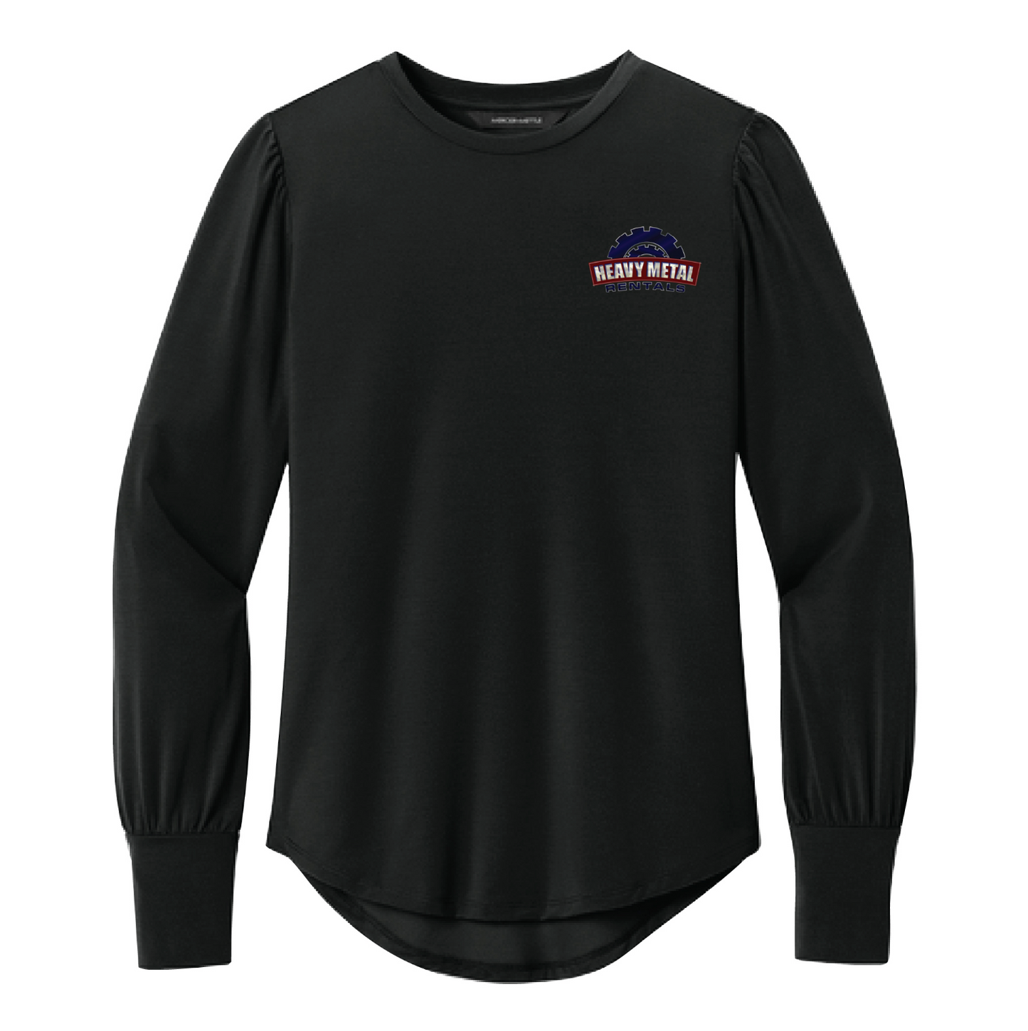 Mercer+Mettle® Women’s Stretch Jersey Long Sleeve Blouson Top