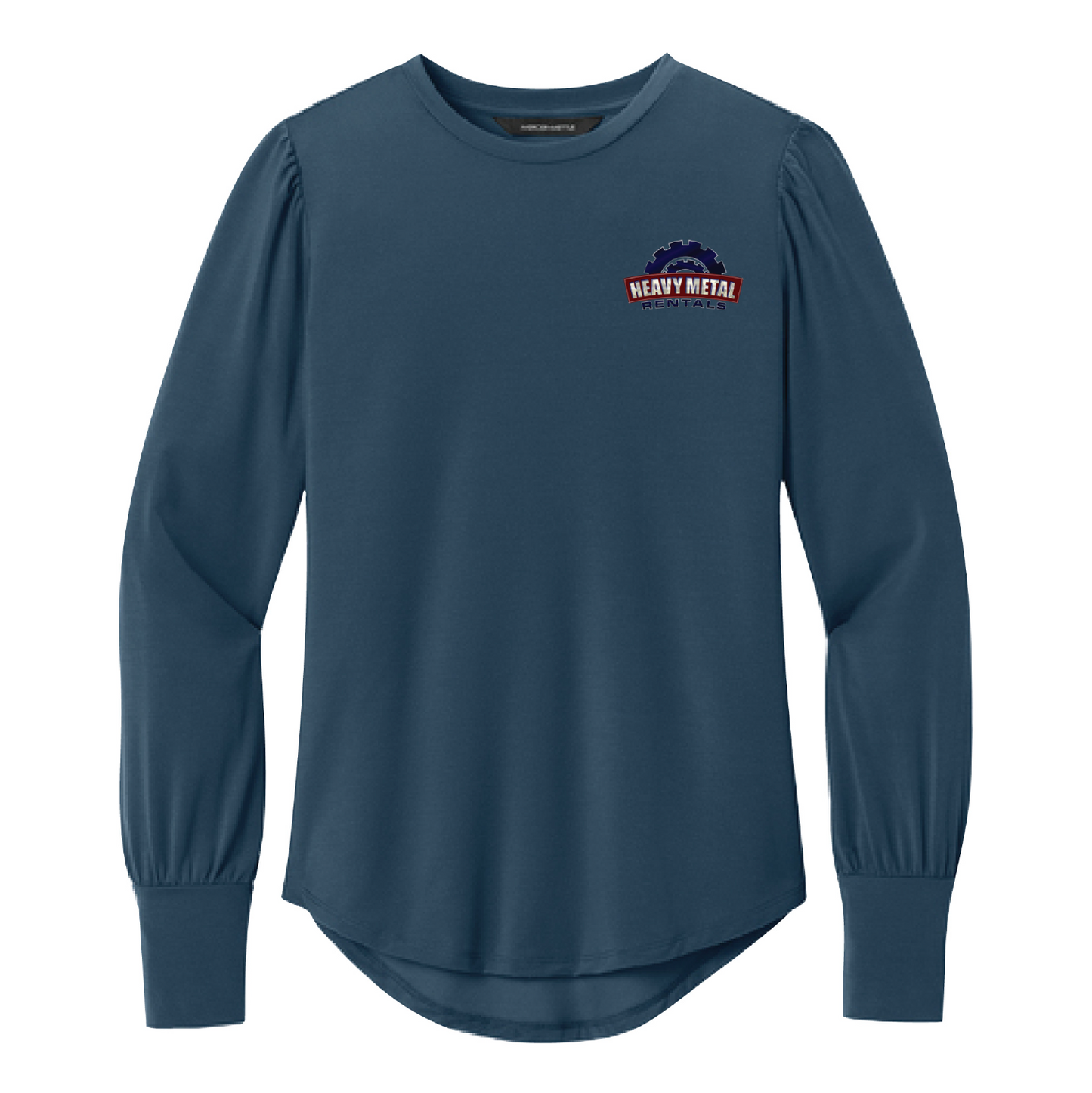 Mercer+Mettle® Women’s Stretch Jersey Long Sleeve Blouson Top