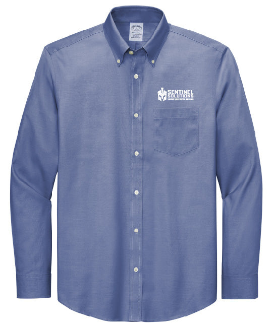 Brooks Brothers® Wrinkle-Free Stretch Pinpoint Shirt - BB18000