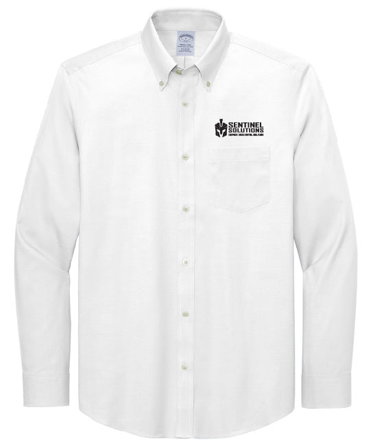 Brooks Brothers® Wrinkle-Free Stretch Pinpoint Shirt - BB18000
