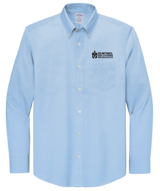 Brooks Brothers® Wrinkle-Free Stretch Pinpoint Shirt - BB18000