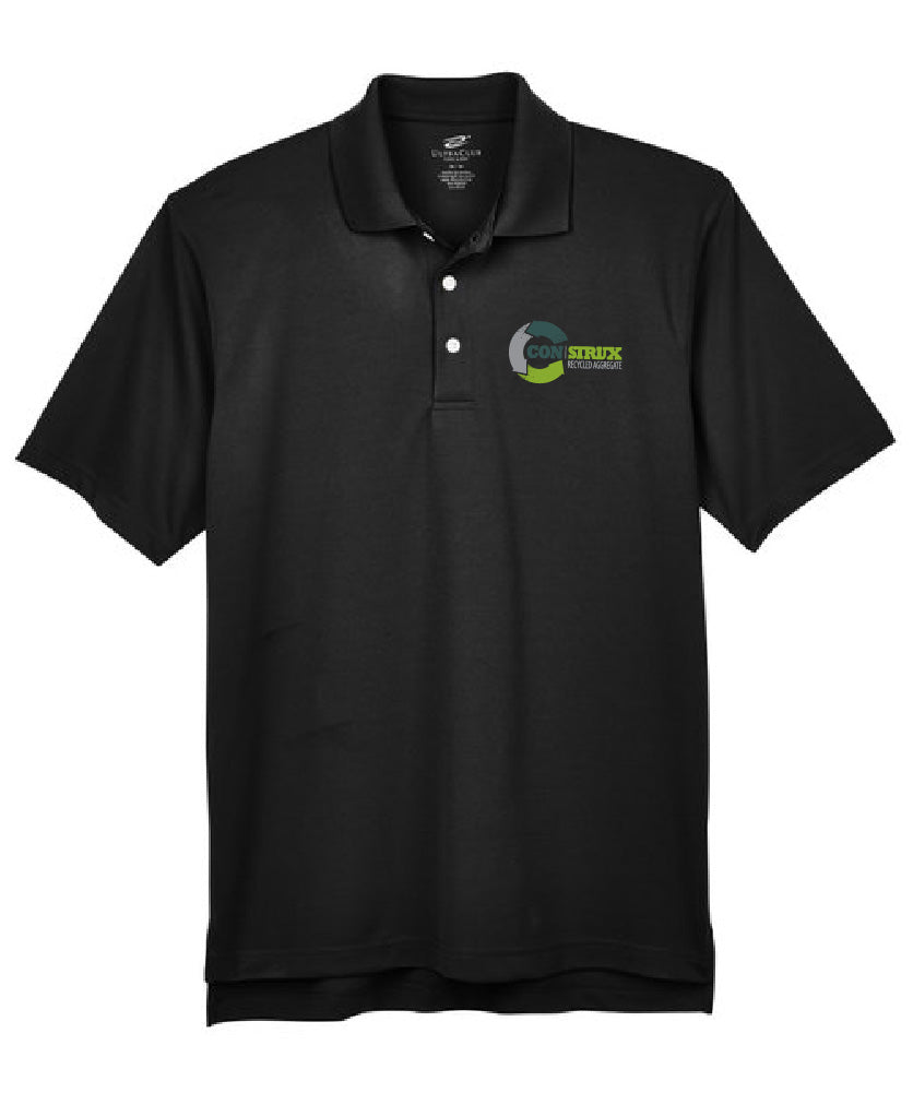 UltraClub Men's Cool & Dry Stain-Release Performance Polo - 8445