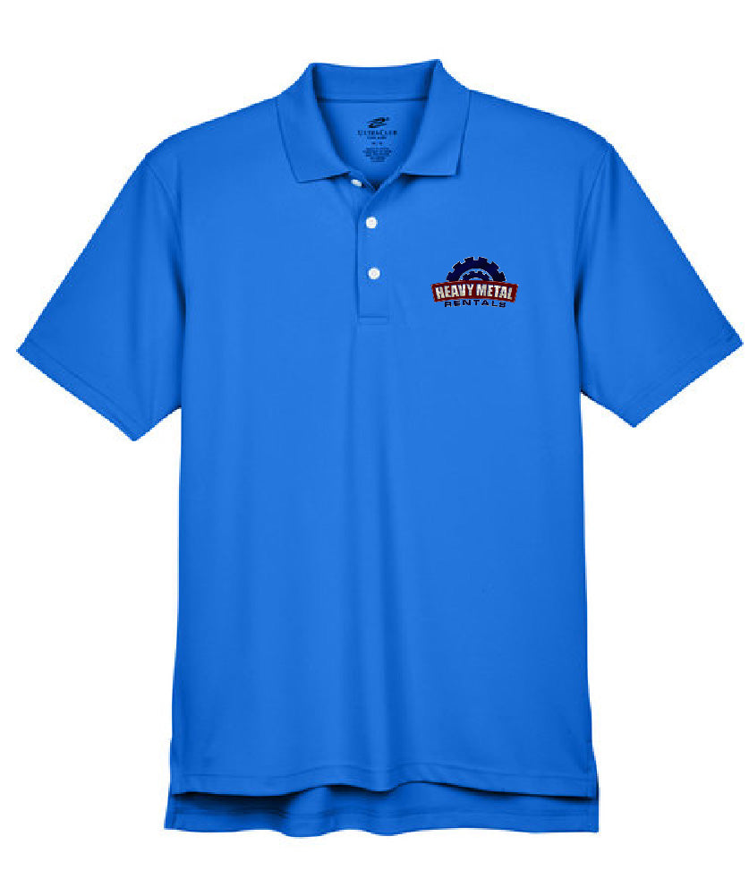 UltraClub Men's Cool & Dry Stain-Release Performance Polo - 8445
