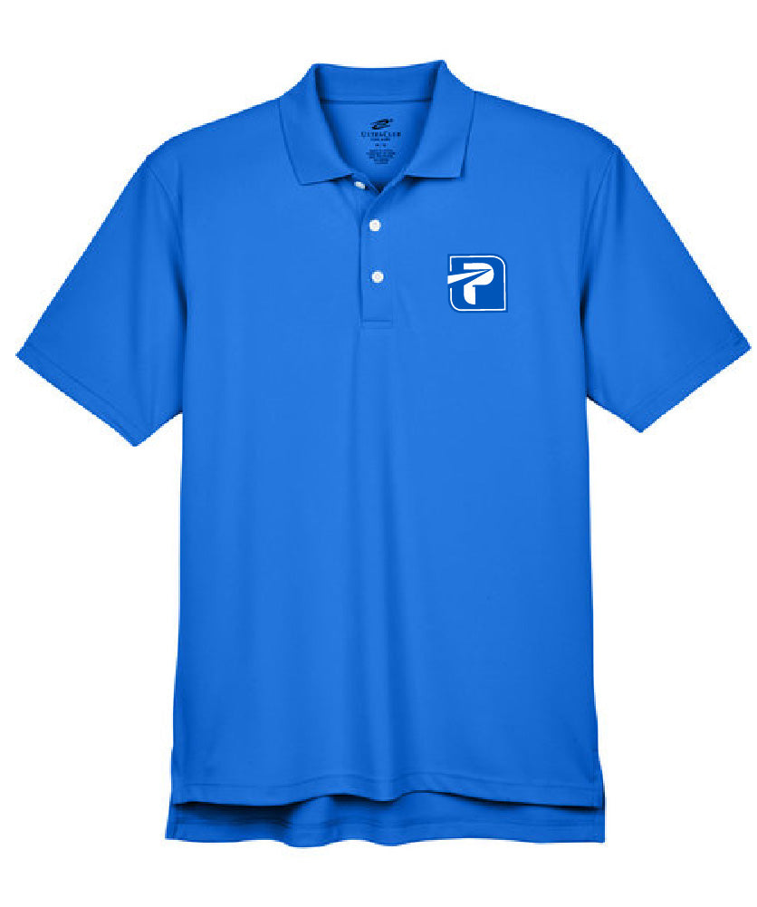 UltraClub Men's Cool & Dry Stain-Release Performance Polo - 8445
