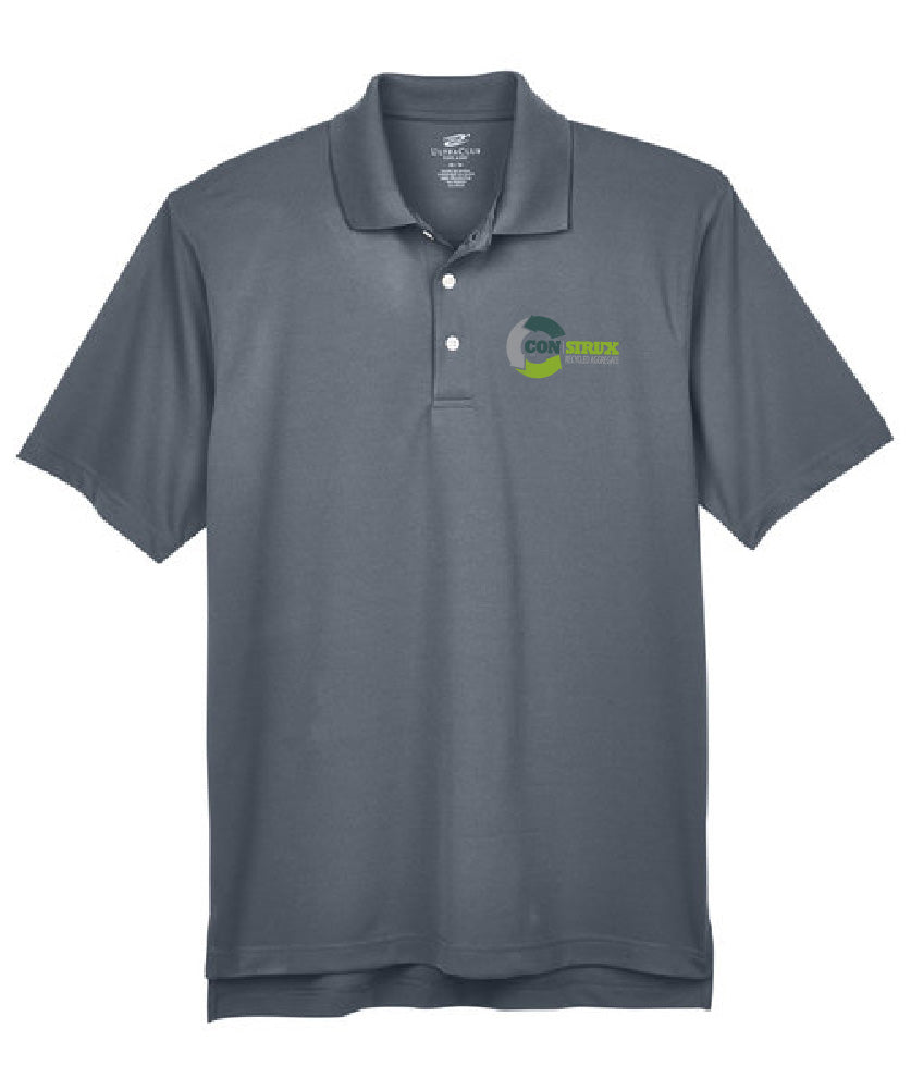 UltraClub Men's Cool & Dry Stain-Release Performance Polo - 8445