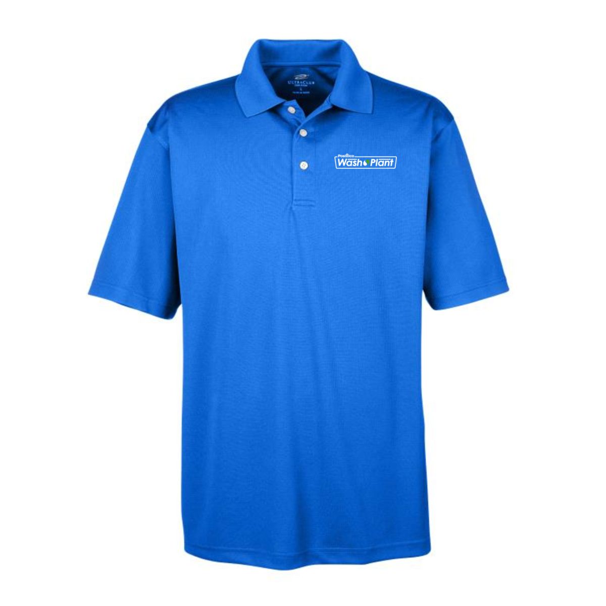 UltraClub Men's Cool & Dry Stain-Release Performance Polo - 8445