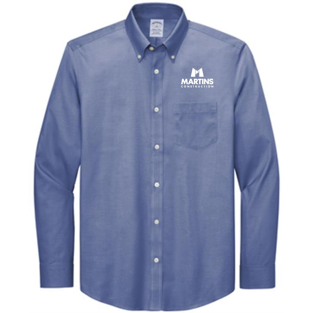 Brooks Brothers® Wrinkle-Free Stretch Pinpoint Shirt - BB18000