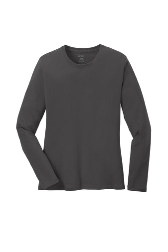 Port & Company Ladies Long Sleeve Core Cotton Tee - LPC54LS