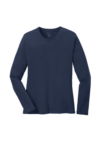 Port & Company Ladies Long Sleeve Core Cotton Tee - LPC54LS