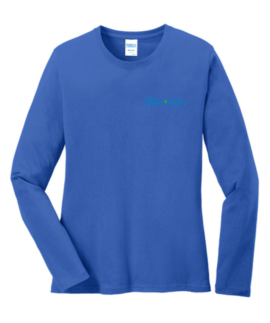 Port & Company Ladies Long Sleeve Core Cotton Tee - LPC54LS