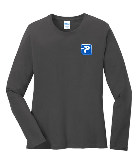 Port & Company Ladies Long Sleeve Core Cotton Tee - LPC54LS