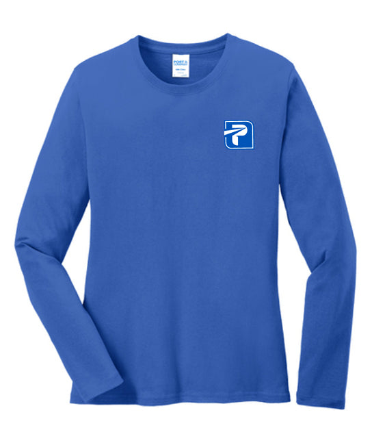 Port & Company Ladies Long Sleeve Core Cotton Tee - LPC54LS