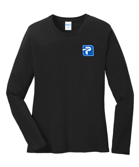 Port & Company Ladies Long Sleeve Core Cotton Tee - LPC54LS