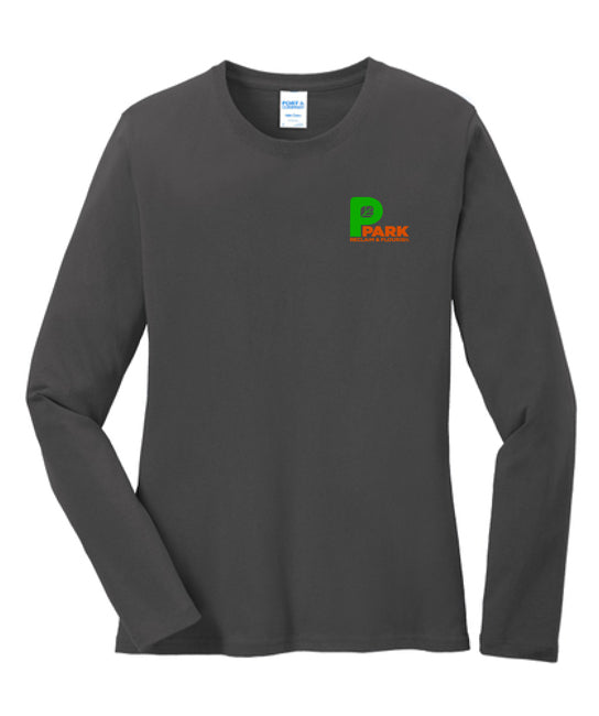 Port & Company Ladies Long Sleeve Core Cotton Tee - LPC54LS