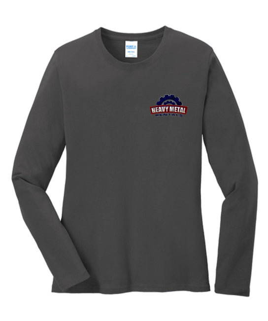 Port & Company Ladies Long Sleeve Core Cotton Tee - LPC54LS