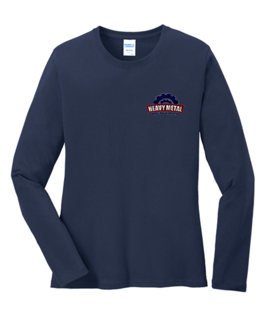Port & Company Ladies Long Sleeve Core Cotton Tee - LPC54LS