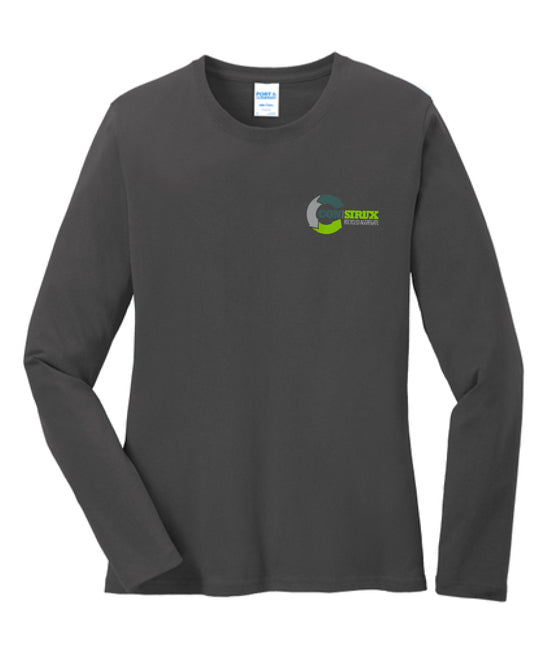 Port & Company Ladies Long Sleeve Core Cotton Tee - LPC54LS
