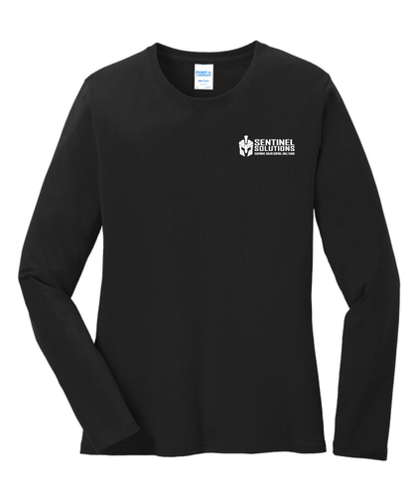 Port & Company Ladies Long Sleeve Core Cotton Tee - LPC54LS
