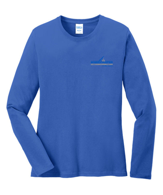 Port & Company Ladies Long Sleeve Core Cotton Tee - LPC54LS