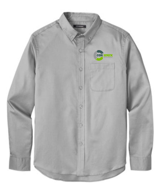 Port Authority® Long Sleeve SuperPro ™ React™ Twill Shirt - W808