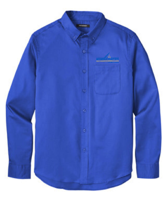 Port Authority® Long Sleeve SuperPro ™ React™ Twill Shirt - W808