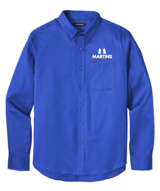 Port Authority® Long Sleeve SuperPro ™ React™ Twill Shirt - W808