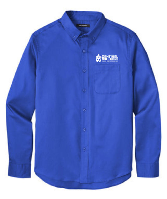 Port Authority® Long Sleeve SuperPro ™ React™ Twill Shirt - W808