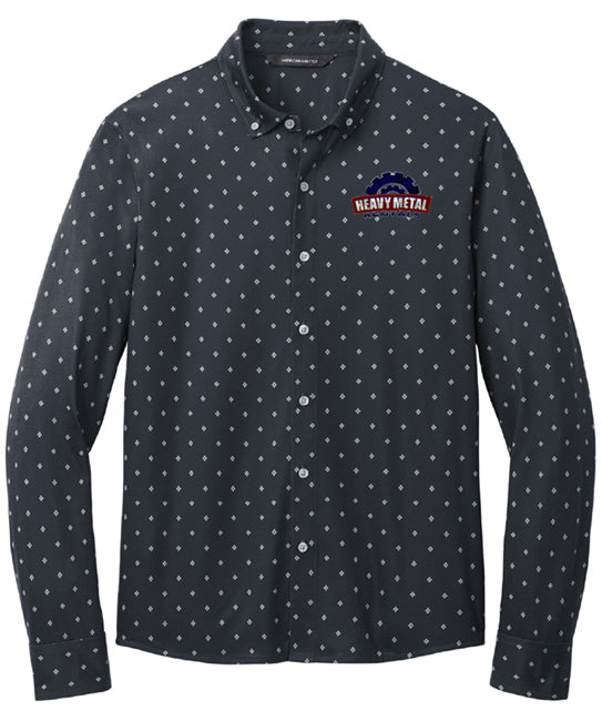 Mercer+Mettle™ Stretch Jersey Long Sleeve Shirt - MM1018