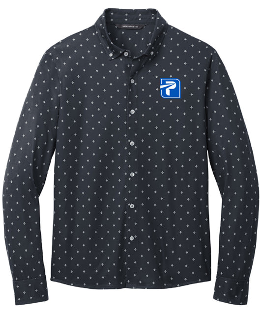 Mercer+Mettle™ Stretch Jersey Long Sleeve Shirt - MM1018