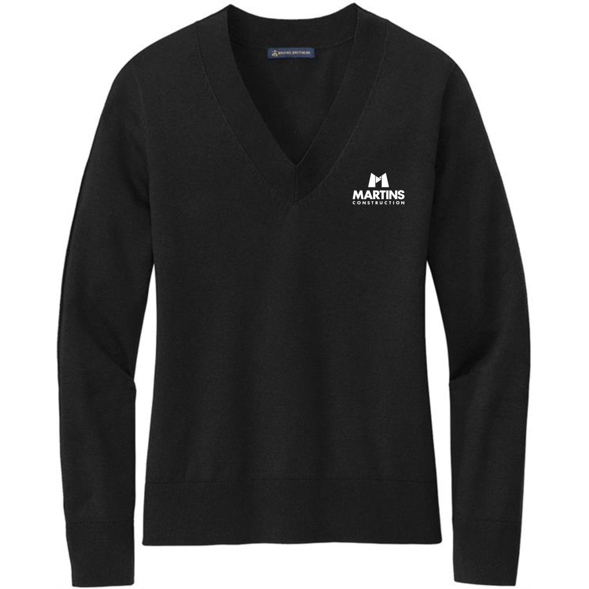 Brooks Brothers Women’s Cotton Stretch V-Neck Sweater - BB18401