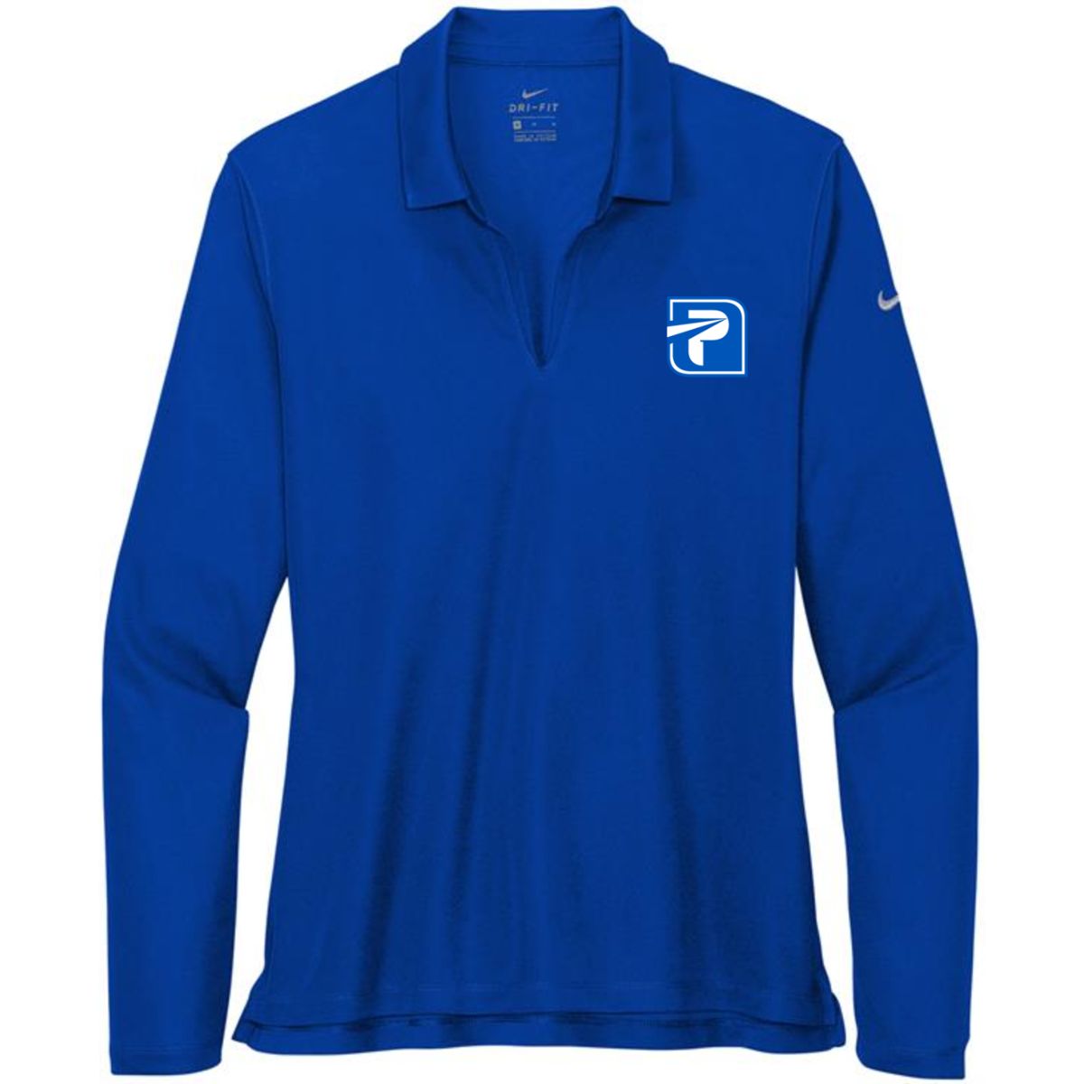 Nike Ladies Dri-FIT Micro Pique 2.0 Long Sleeve Polo - NKDC2105